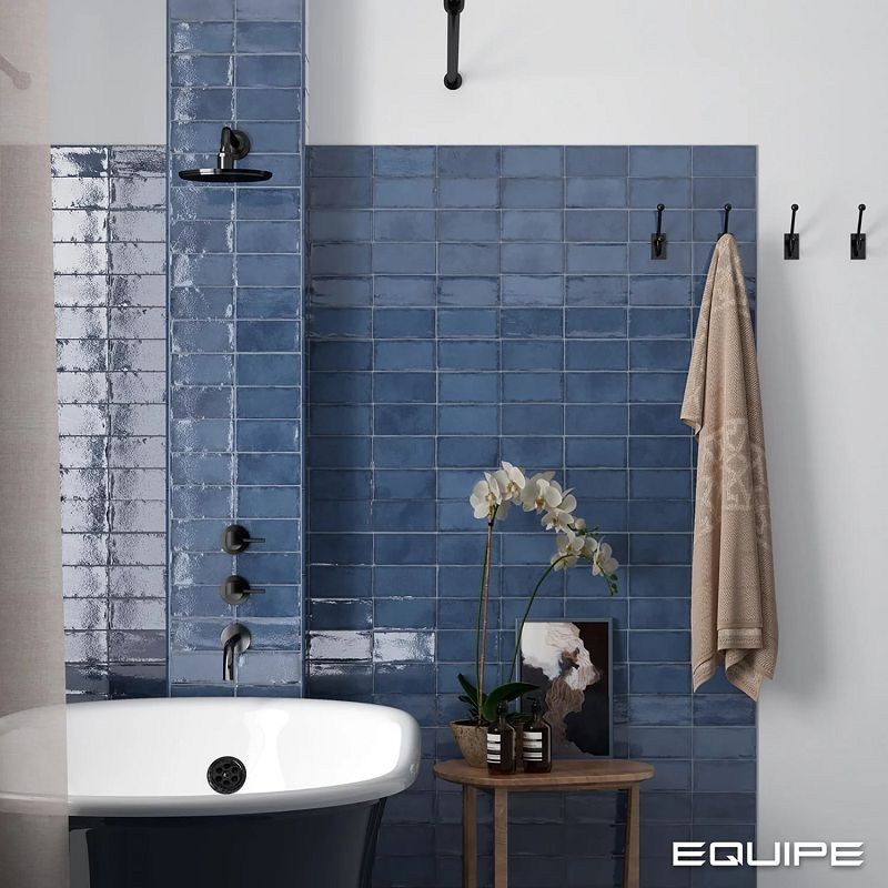 Equipe Altea Thistle Blue 7,5x15 płytki ścienne cegiełki 126694