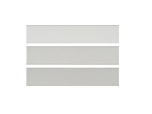 Quintessenza Tinte Grigio Medio Matt - płytka ceramiczna 5 x 25 cm TNT117M, biały mat