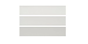 Quintessenza Tinte Grigio Chiaro Matt - płytka ceramiczna 5 x 25 cm TNT116M, biały mat