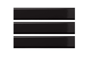 Quintessenza Tinte Nero Lucido - płytka ceramiczna 5 x 25 cm TNT111L, czarny połysk