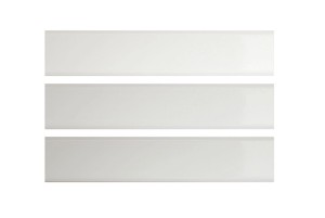 Quintessenza Tinte Chiaro Lucido - płytka ceramiczna 5 x 25 cm TNT102L, biały połysk