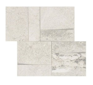 Rex Ceramiche La Roche Di Rex Blanc Muretto 3D 742240 Lappato 21 x 40 cm - płytki gresowe dekoarcyjne