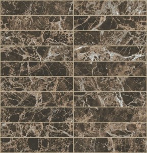 Rex Ceramiche Rex Les Bijoux Marron Imperial Mosaico 767573 Poler 30 x 30 cm - płytki gresowe dekoarcyjne