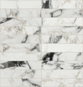 Rex Ceramiche Rex Les Bijoux Marron Calacatta Altissimo Blanc Mosaico 767570 Poler 30 x 30 cm - płytki gresowe dekoarcyjne
