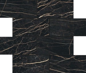 Rex Ceramiche Prexious of Rex Thunder Night Muretto 756357 Poler 30 x 30 cm - płytki gresowe dekoarcyjne