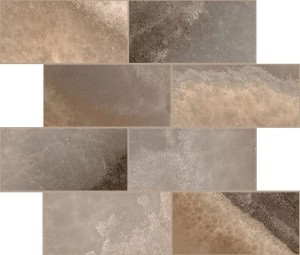 Rex Ceramiche Rêves de Rex Choco Muretto 770275 Matowa 30 x 30 cm - płytki gresowe dekoarcyjne