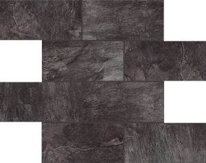 Rex Ceramiche Rex Ardoise Noir Tessere 747792 Lappato 30 x 30 cm - płytki gresowe dekoarcyjne