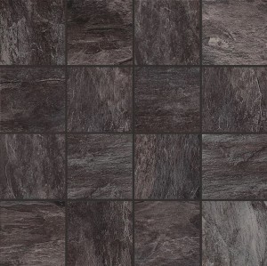 Rex Ceramiche Rex Ardoise Noir Tessere 747762 Lappato 30 x 30 cm - płytki gresowe dekoarcyjne
