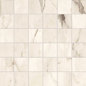 Imola Ceramica The Room Bianco 30 x 30 cm - mozaika gresowa, naturalna, mat MK.CRE DL6 30