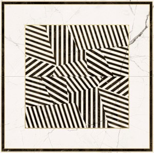 Imola Ceramica The Room Bianco 120 x 120 cm - dekor, lappato ZEBRA6 120LP