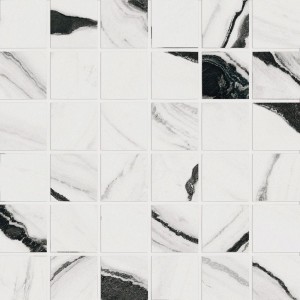Imola Ceramica The Room Bianco 30 x 30 cm - mozaika gresowa, naturalna, mat MK.PAN WH6 30