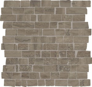 Provenza Unique Travertine Mosaic Chocolate Vein Cut 30x30 cm mozaika gresowa EJTT, brązowy