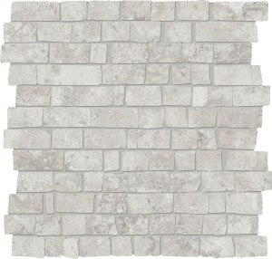 Provenza Unique Travertine Mosaic Silver Minimal 30x30 cm mozaika gresowa EJEF, szary