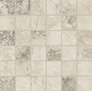 Provenza Unique Travertine Mosaic 5x5 Cream Ancient 30x30 cm mozaika gresowa EJE1, beżowy