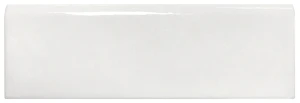 Bullnose Village White 6,5x20 błyszczące płytki wykończeniowe z zaokrągloną krawędzią