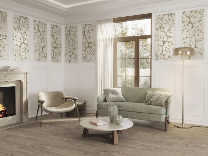 Bellagio Bianco Rect. 60x120 płytki imitujące boazerię ścienną.webp