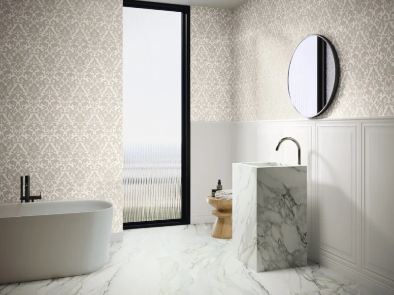 Sorico Bianco Rect. 60x120 płytki imitujące boazerię ścienną  .webp
