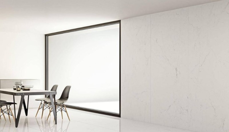 Płytki imitujące marmur ekri Marazzi Marble Look Altissimo Matt 120x120 36824