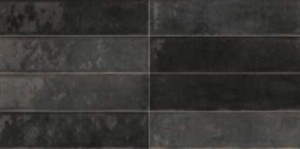 Mykonos Yebala Black 7,5x30 płytka cegiełka