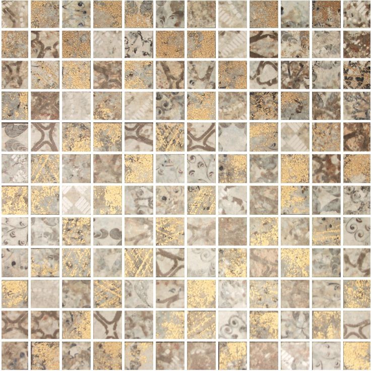 Naxos Fresco Mosaico Scaligeri 32,5x32,5 mozaika gresowa patchwork 103578