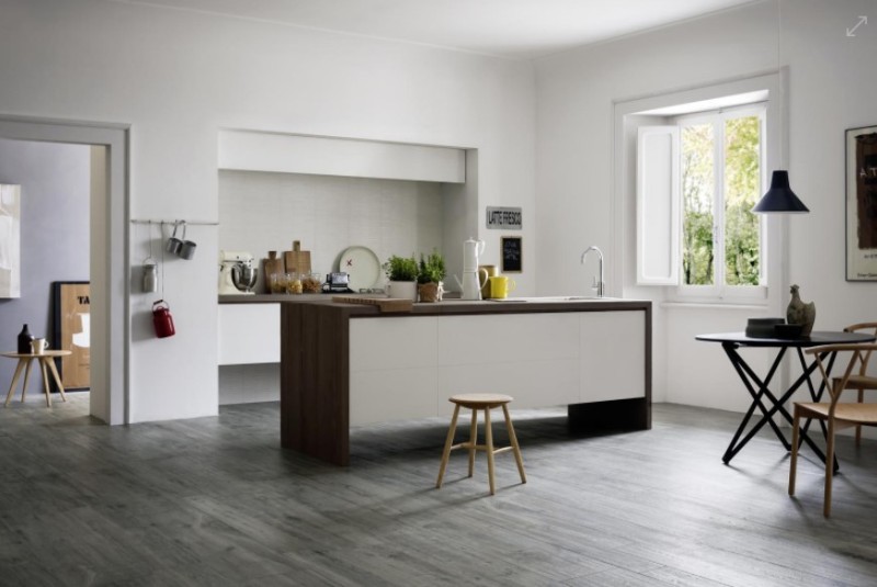 Płytka drewnopodobna szara Marazzi Treverkhome Frassino 30x120 ag 17530