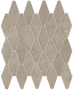 Płytki betonopodobne Fap Ceramiche NOBU NNB GREY ROMBI MOSM