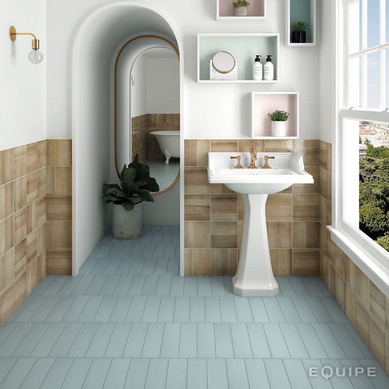 Equipe Stromboli Bahia Blue 9,2x36,8 płytka jodełka 128451