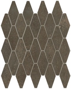 Płytki betonopodobne Fap Ceramiche NOBU NB COCOA ROMBI MOSM