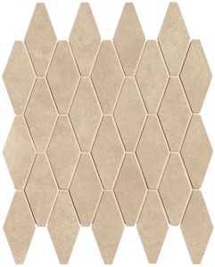 Płytki betonopodobne Fap Ceramiche NOBU NB BEIGE ROMBI MOSM
