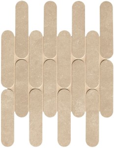 Płytki betonopodobne Fap Ceramiche NOBU NB BEIGE CURVE MOS M