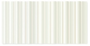 Wow FACES BARS WHITE GLOSS 12.5x25