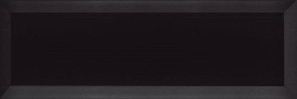 Ribesalbes Ceramica Bisel Negro Brillo 10x30 płytka ścienna 150245