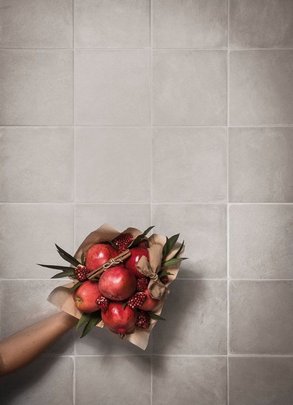 Marca Corona Chalk Silver 20x20 E634 płytki gresowe betonowe 143055
