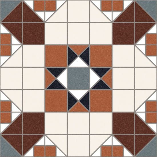 Vives Barnet Blakeney 31,6x31,6 płytki patchworkowe gresowe 152504