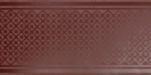 Płytki CIR CHROMAGIC FASCIA TOILE BORDEAUX30X60