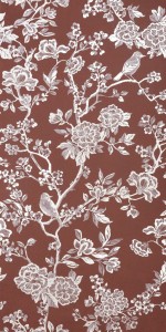 Płytki CIR CHROMAGIC FLORAL BORDEAUX 60X120