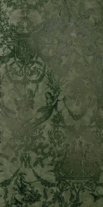 Płytki CIR CHROMAGIC TOILE DE JOUY OLIVE 60X120