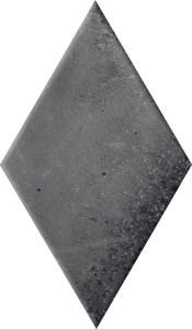 Płytki CIR FUORITONO ROMBO NERO OPACO 13,7X24