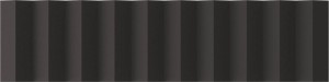 Płytki cegiełki WOW TWIN PEAKS Tp Up Nero 7.5x30
