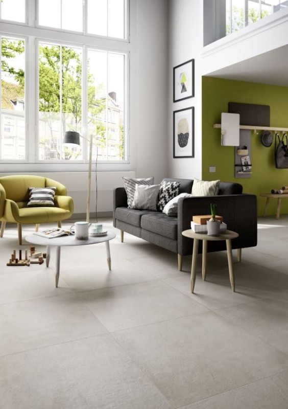 Płytki jasno szare imitujące naturalny kamień Marazzi Plaster Sand 30x60 40386
