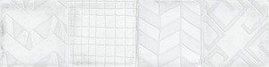 PŁYTKI CEGIEŁKI Cifre Alchimia Decor White Brillo 7,5x30 /0,50m2/