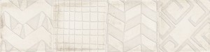 PŁYTKI CEGIEŁKI Cifre Alchimia Decor Ivory Brillo 7,5x30 /0,50m2/