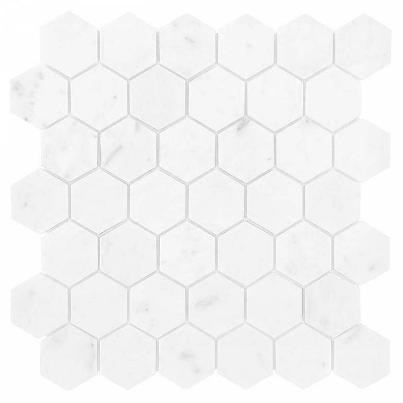 Dunin Carrara White Hexagon 48 29,8x30,2 103656