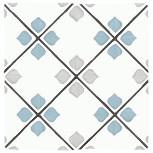 Płytki łazienkowe Płytki łazienkowe Harmony Tanger Rhomb 12,3x12,3 Matt /0,51m2/
