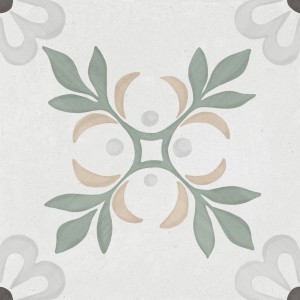 Płytki patchwork Harmony Sirocco Green Garden 22,3x22,3 Matt /0,65m2/
