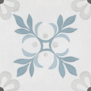 Płytki patchwork Harmony Sirocco Blue Garden 22,3x22,3 Matt /0,99m2/