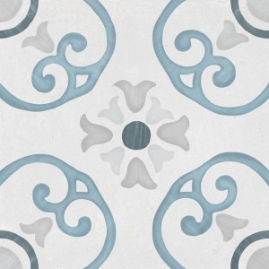Płytki patchwork Harmony Sirocco Blue Dhalia 22,3x22,3 Matt /0,99m2/
