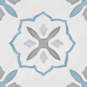 Płytki patchwork Harmony Sirocco Blue Cross 22,3x22,3 Matt /0,65m2/