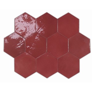 Wow Zellige Hexa Hexa Wine 10,8x12,4 /0,382m2/