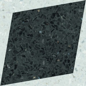 Wow Drops Natural Drops Rhombus Decor Graphite 18,5x18,5 /0,413m2/